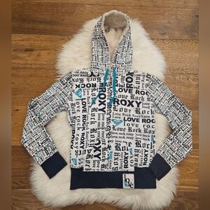 Vintage Roxy Sherpa Lined Hoodie